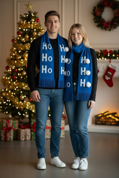 Ugly Scarf / Bufanda Navideña Unisex HoHoHo
