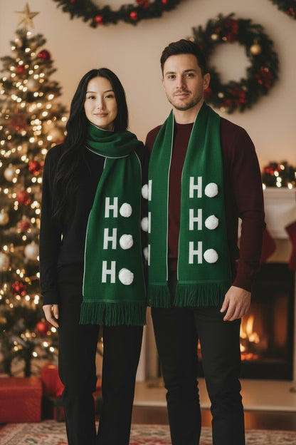 Ugly Scarf / Bufanda Navideña Unisex HoHoHo