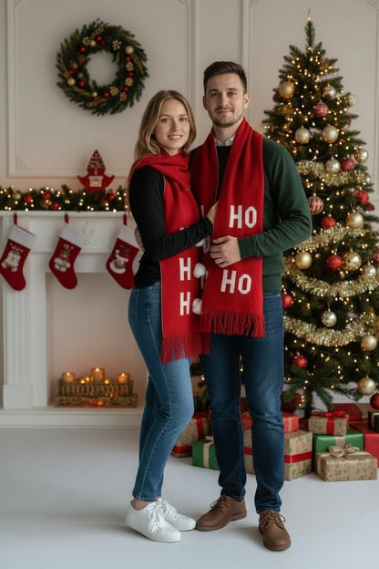 Ugly Scarf / Bufanda Navideña Unisex HoHoHo