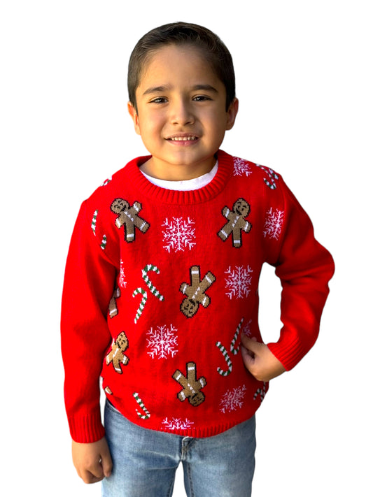 Ugly Sweater / Sueter Navideño con Galletas y Caramelos