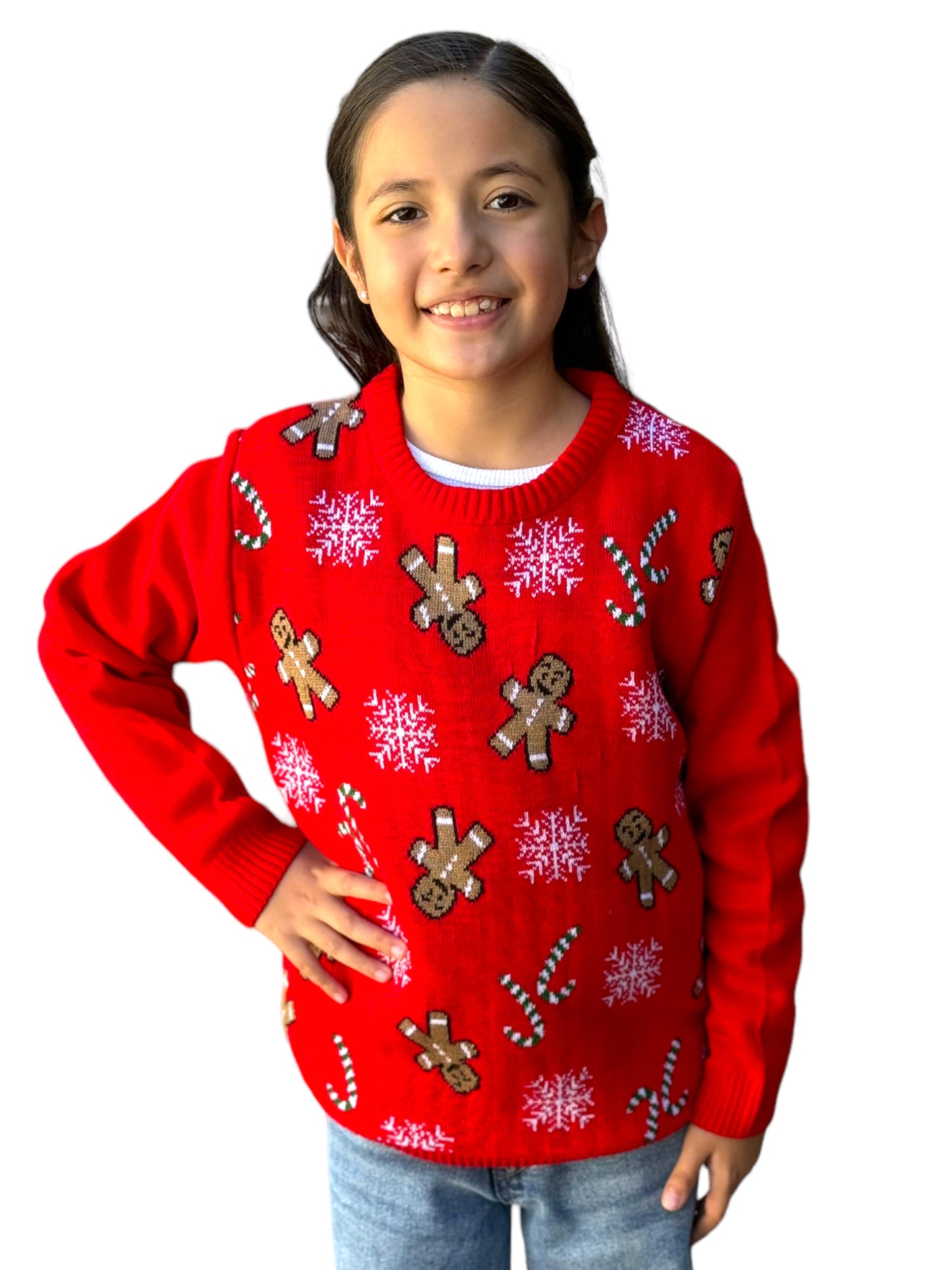 Ugly Sweater / Sueter Navideño con Galletas y Caramelos