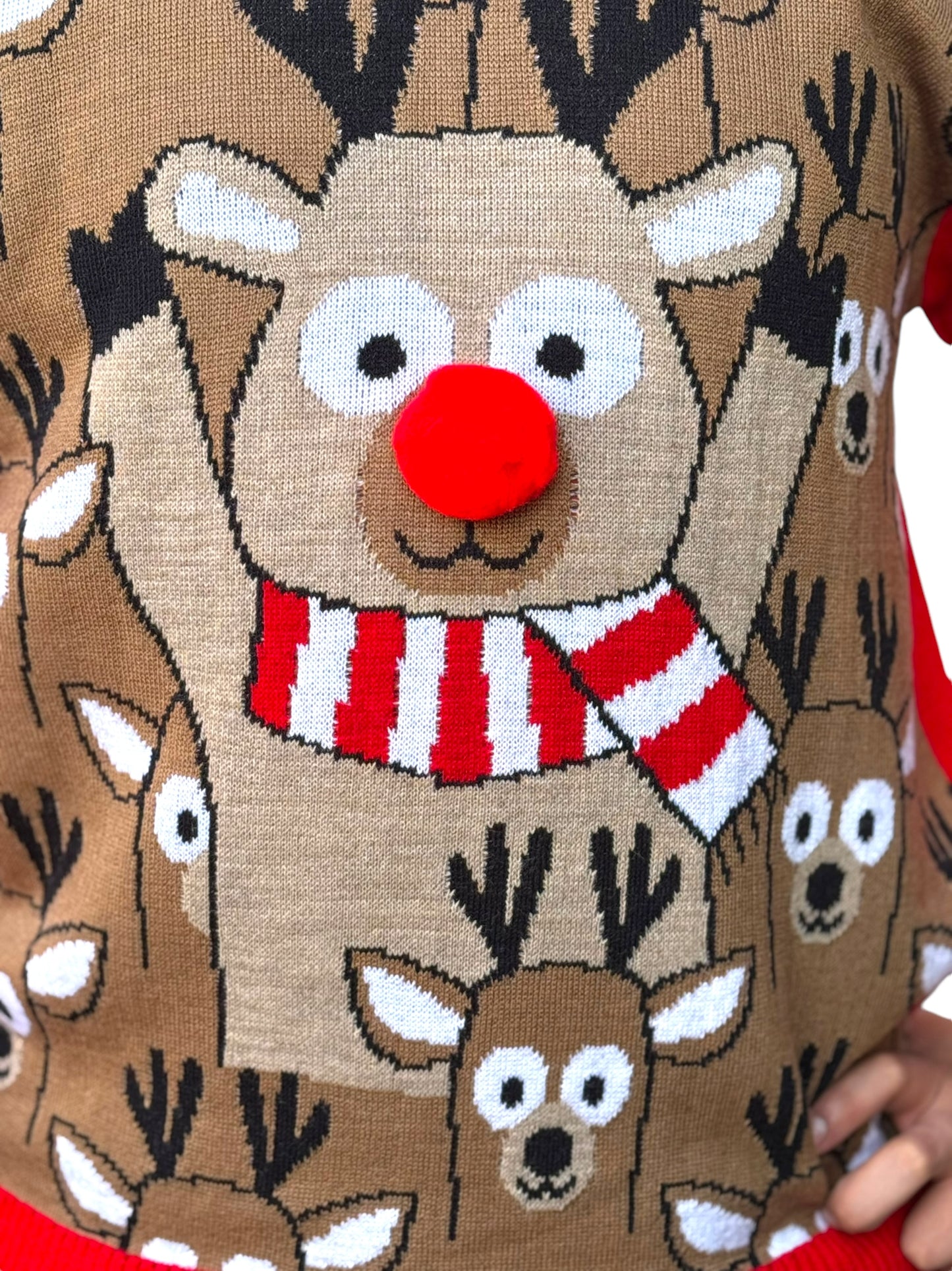 Ugly Sweater / Sueter Navideño Adulto con Renos