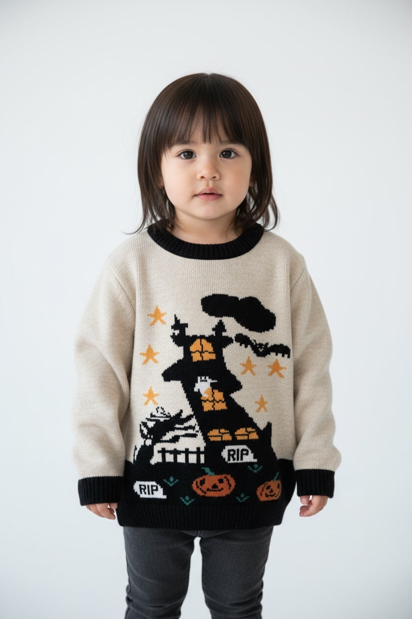 Sueter Halloween Mansion Embrujada