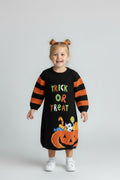 Vestido Halloween con calabaza de dulces