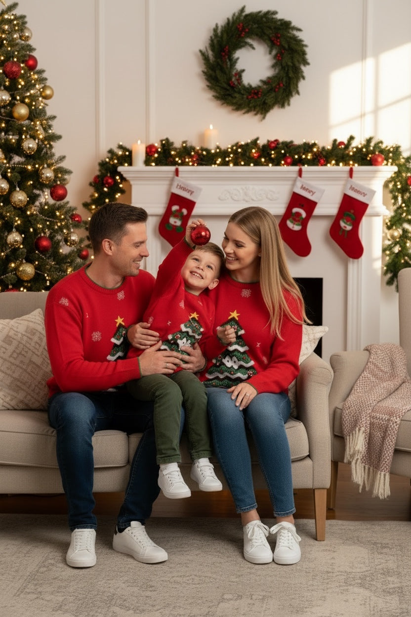 Ugly Sweater / Sueter Navideño Adulto con Arbolito