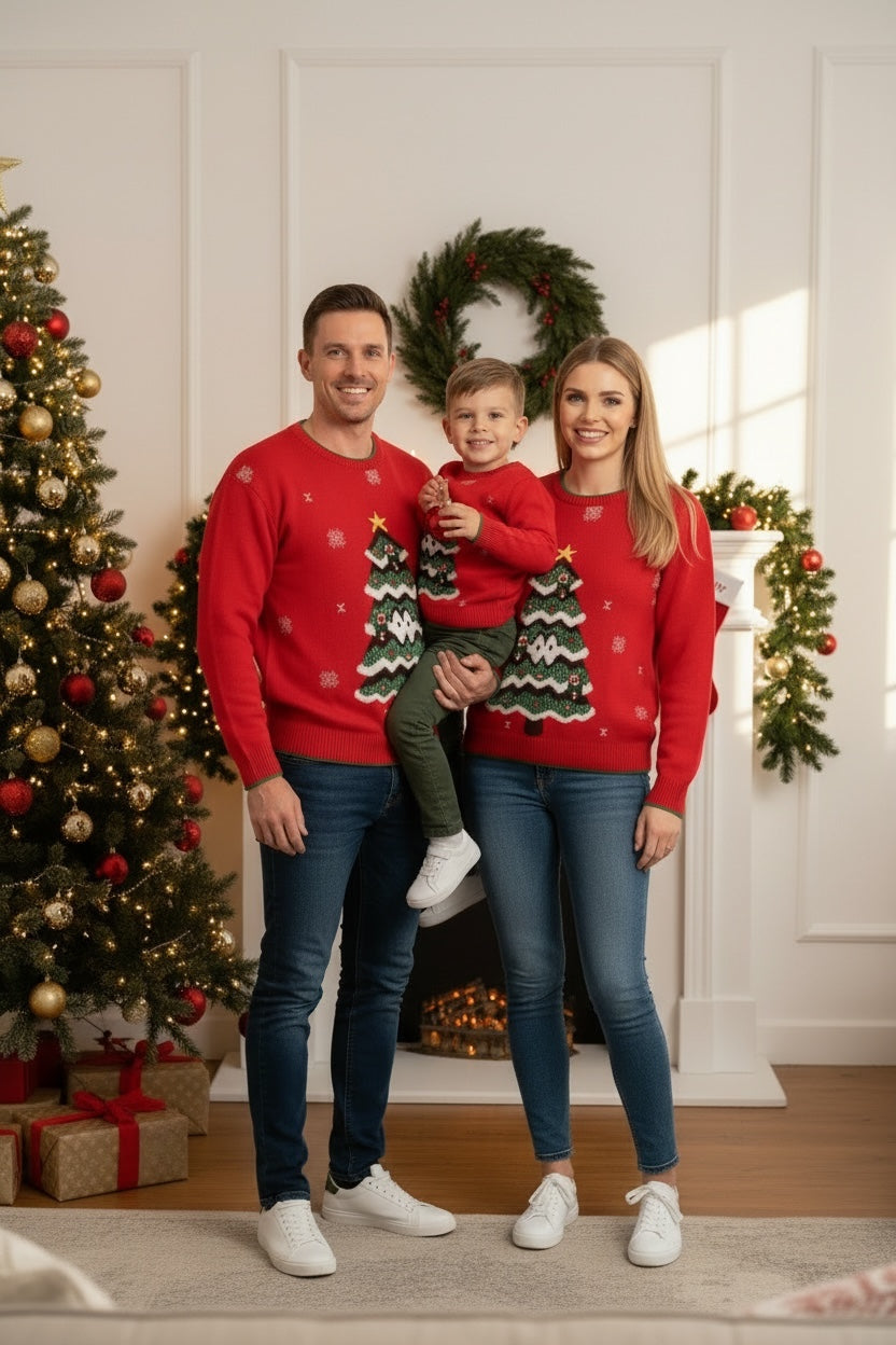 Ugly Sweater / Sueter Navideño Adulto con Arbolito