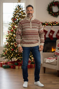 Ugly Sweater / Suéter Navideño con dibujo nórdico.